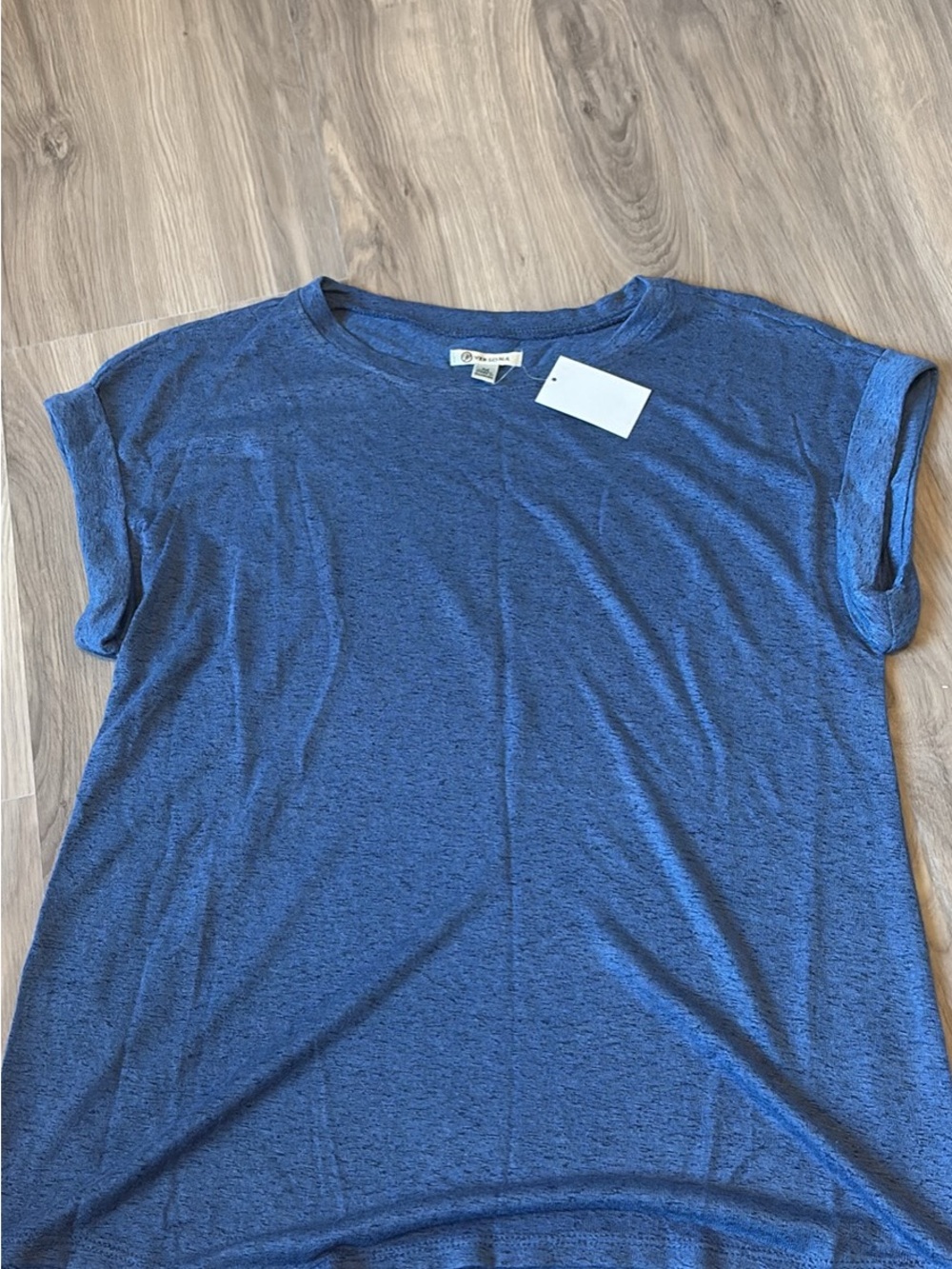 Versona Heathered Blue Crewneck Tee
